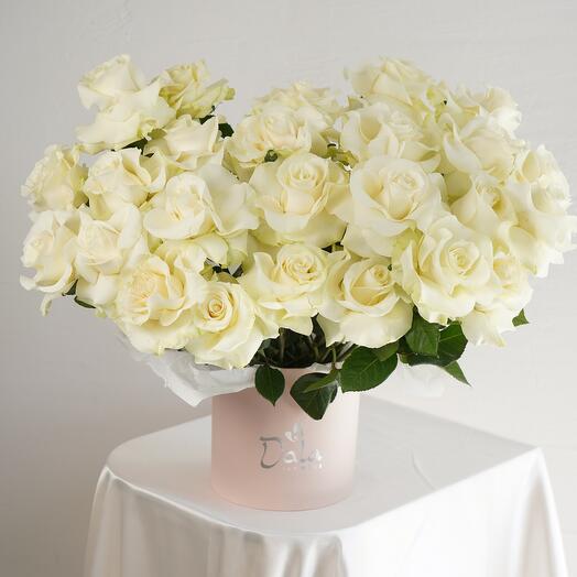 Розы в коробке