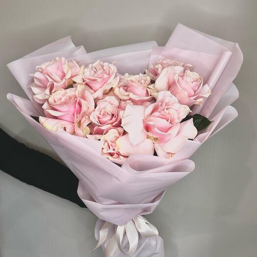 Моно букет из французских роз