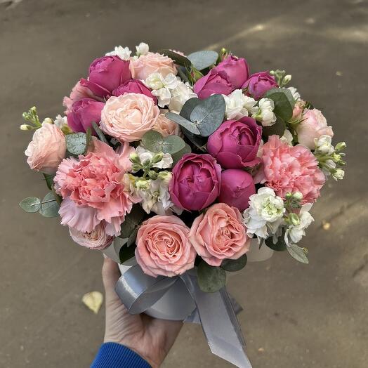 Flowers in a box