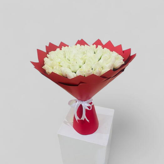 White roses Bouquet