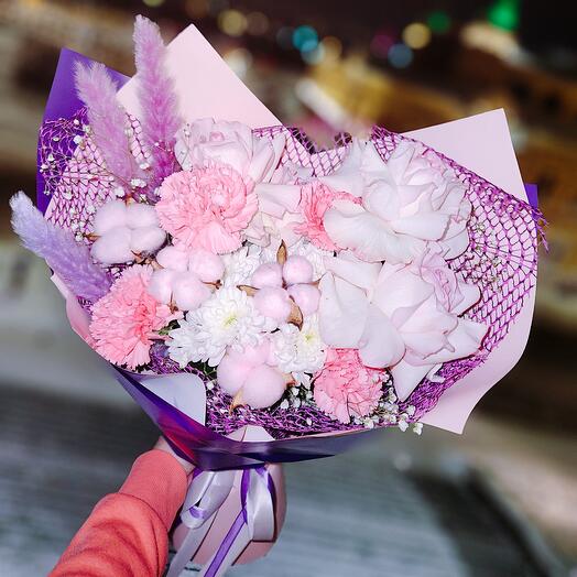 Сборный букет 💜