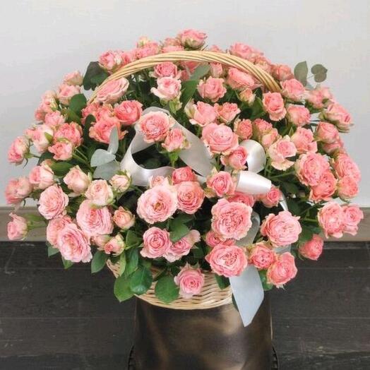 Корзина с цветами 5784
