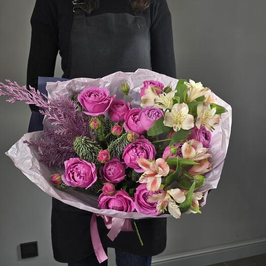 Rosas peonías