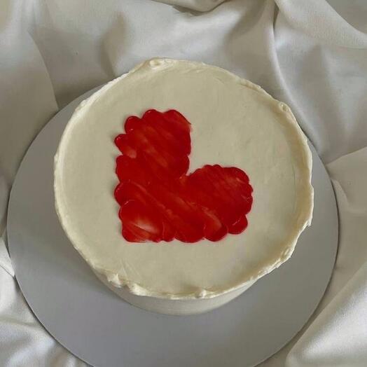 PP bento heart cake on February 14th sugar-free gluten-free