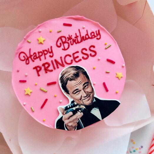 Dicaprio Bento cake