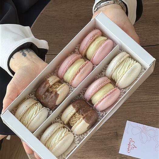 Ассорти макаронс 8 шт