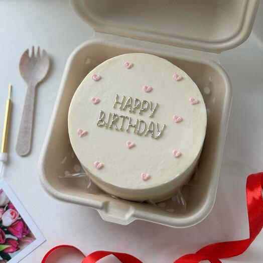 Бенто торт happy birthday