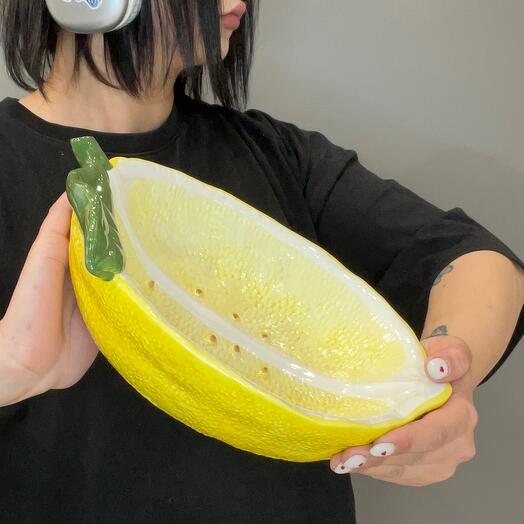 Тарелочка лимон 🍋