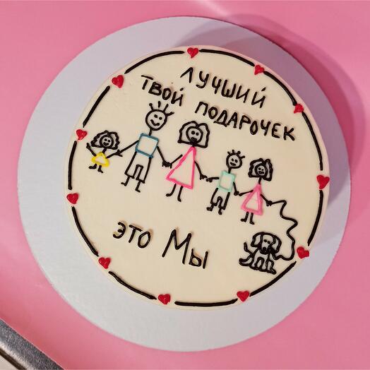 Торт для любимого мужа и папы