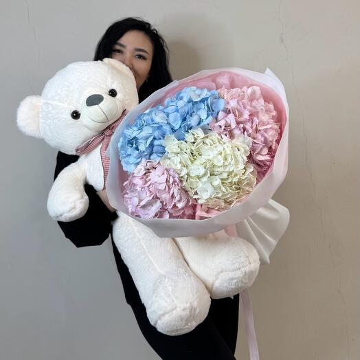 Combo «bouquet+toy»