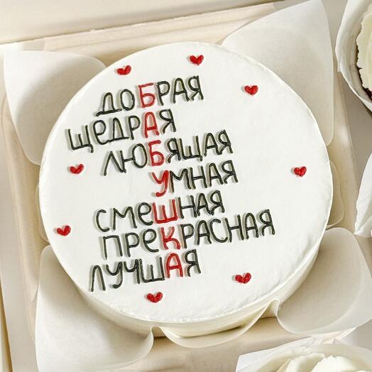 Бенто торт для любимой бабушки