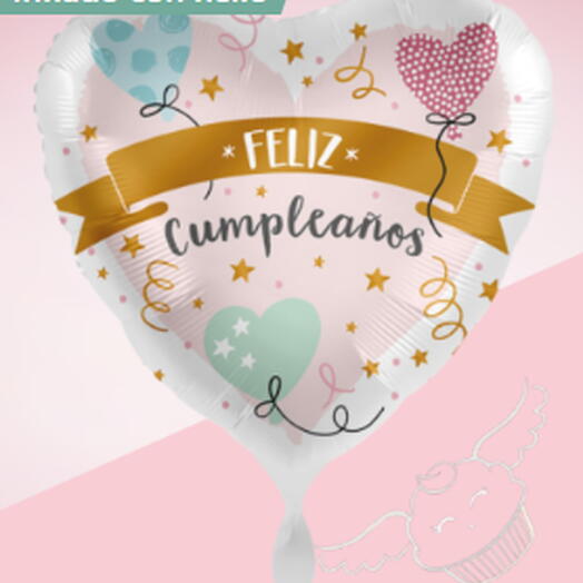 Globo Feliz cumpleanos