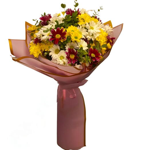 Colorful Daisy Bouquet