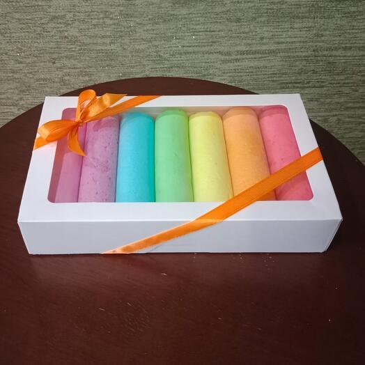 На эритрите мелки зефирные