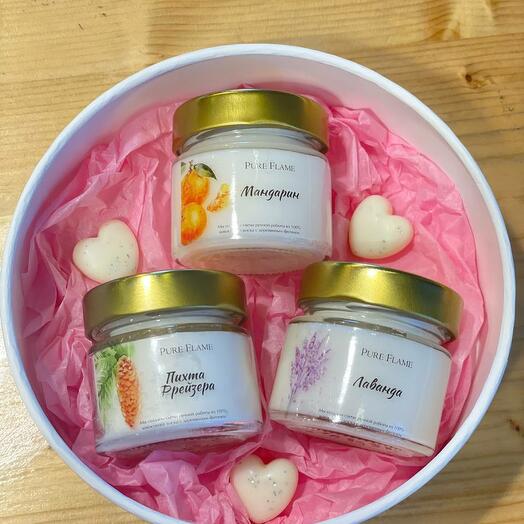 Подарочный набор Pure Flame аромасвечей