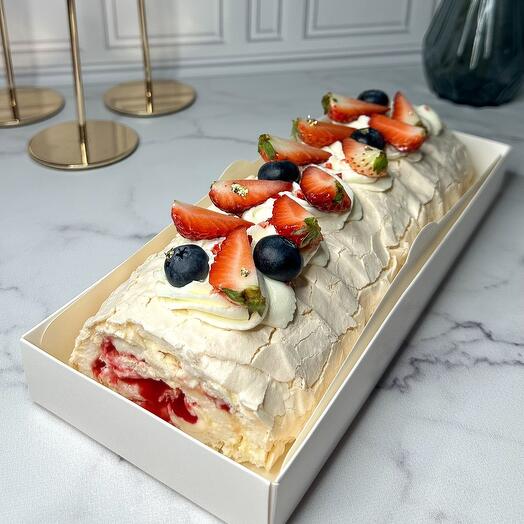 Меренговый рулет