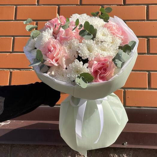 Нежнейший сборный букет🤍