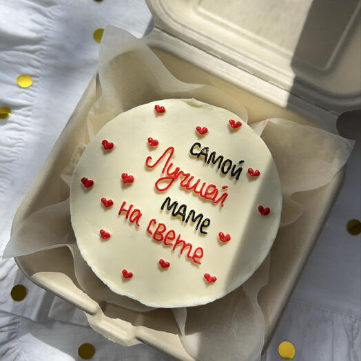 Бенто-торт «самой лучшей маме на свете️»/подарок на День матери