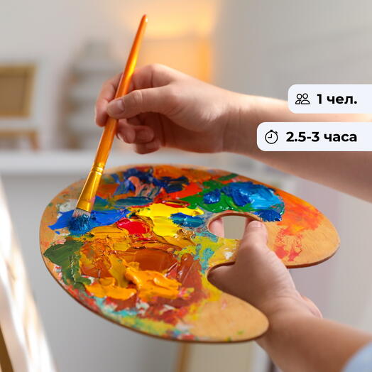 Яркость красок. Мастер-класс по рисованию маслом