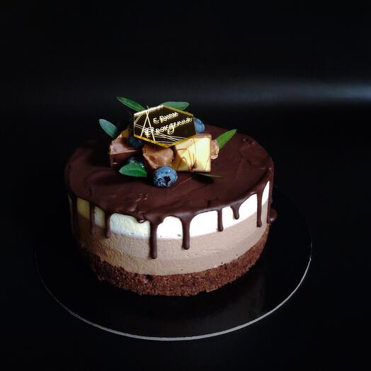 Торт "Три шоколада"