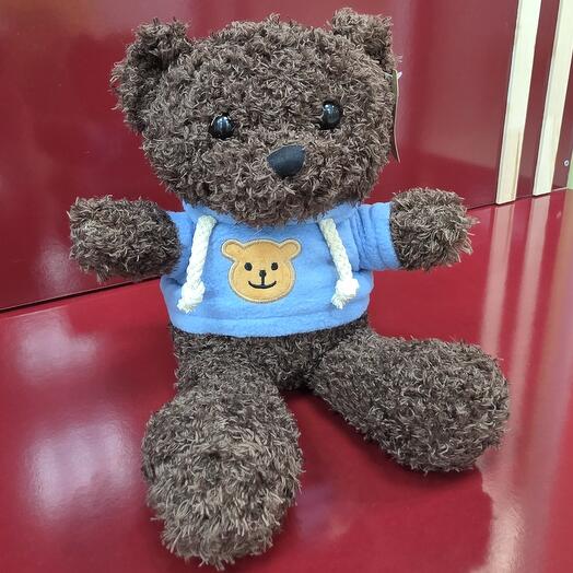 Игрушка плюшевая "Мишка в худи"