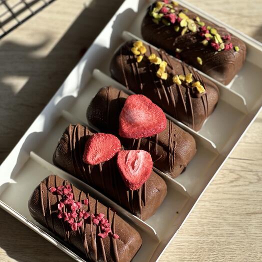 Пп десерт без сахара, лактозы и глютена (веган десерт, веган сырки) количество 5 ШТУК
