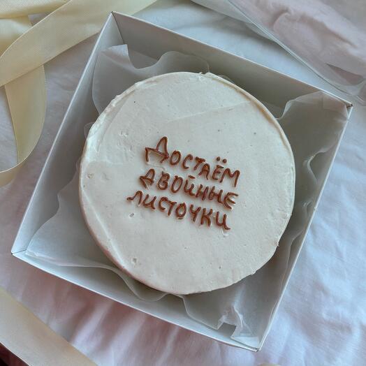 Бенто торт без сахара (день учителя)