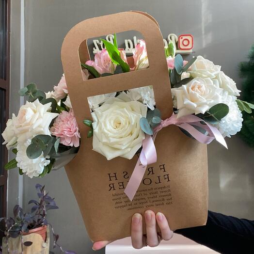 Flowers in the purse