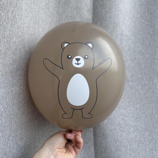 Шар детский «мишка»