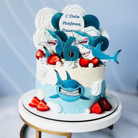 Торт на детский день рождения