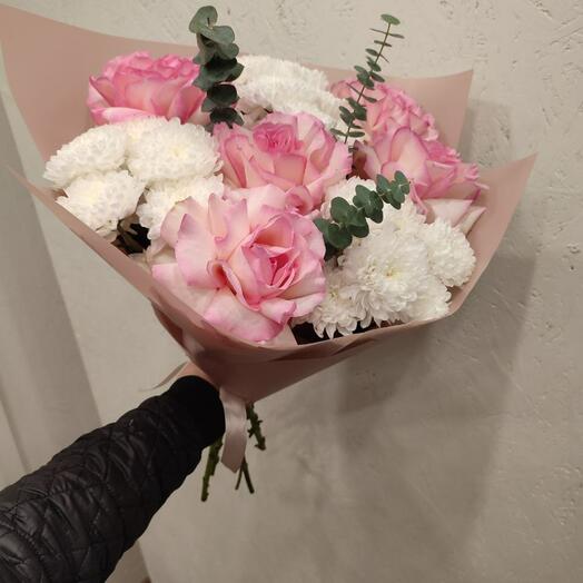 Букет из французской розы