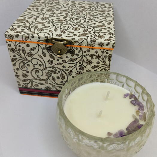 Ароматическая свеча "Jasmin Amethyst"