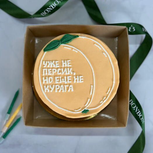 Бенто-торт «Уже не персик»