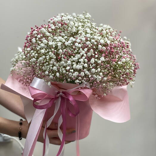 Композиция с гипсофилой 💕