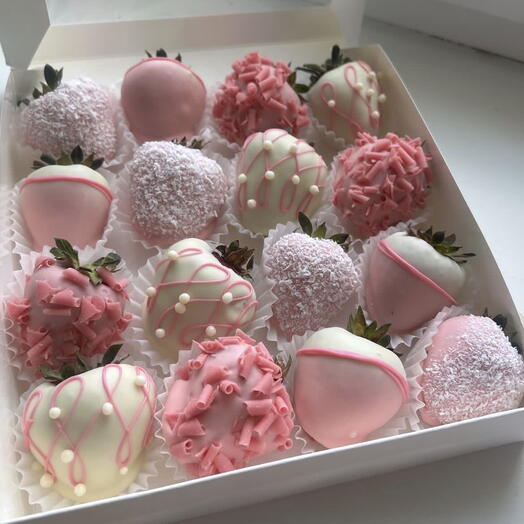 Клубника в шоколаде 16 шт