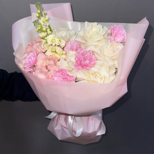 Букет «Фонтан нежных цветов» 💗 для самой Любимой