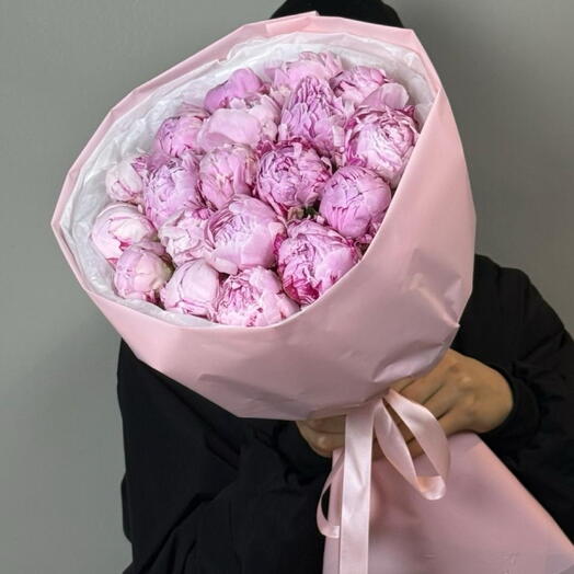 Пионы розовые Отборные