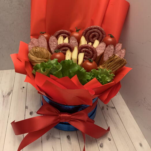 Букет «Яркий новогодний микс»