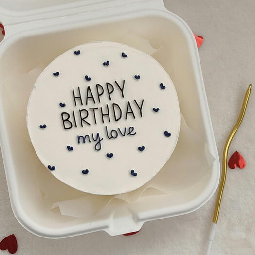 Бенто торт Happy birthday my love