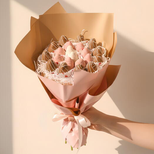 Glamourous Strawberry Bouquet
