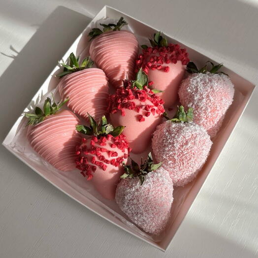 Клубника в бельгийском шоколаде 9 шт 😍