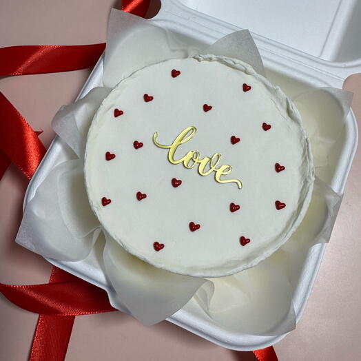 Бенто торт love