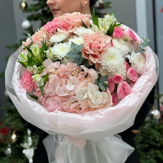 Огромный букет