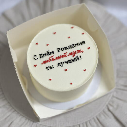 Бенто торт любимому мужу