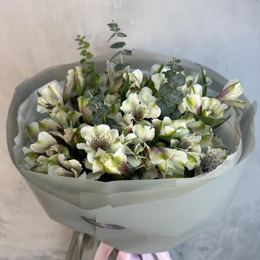 Букет 357 «Северная нежность» 🤍🌿