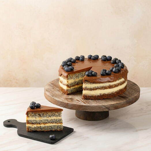Pastel de amapola