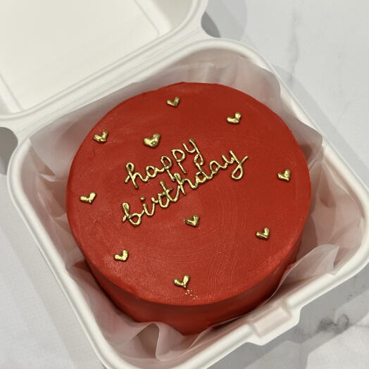Бенто торт на 1-2 порции Happy Birthday