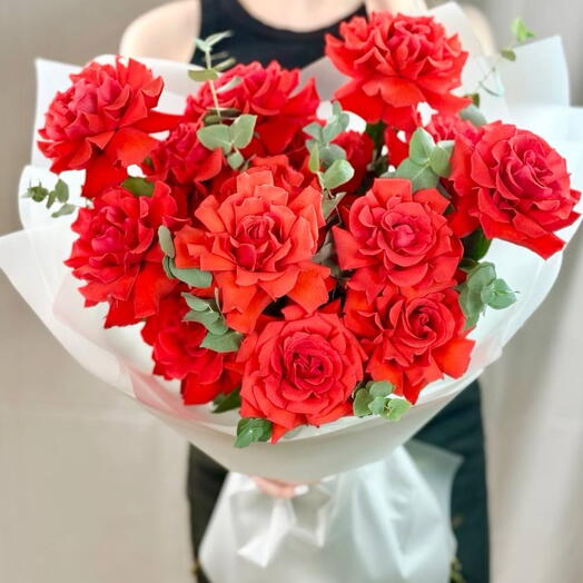 Букет из ажурных роз Нина