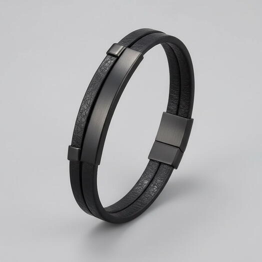 Браслет мужской «Leader» парню / мужу / папе