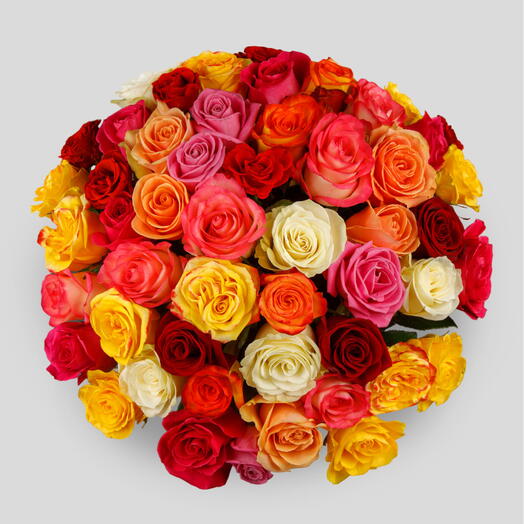 Букет Фламандская легенда (51 роза) 💐💐💐